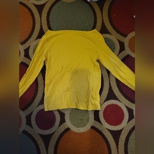 Gap Yellow Longsleeve Large